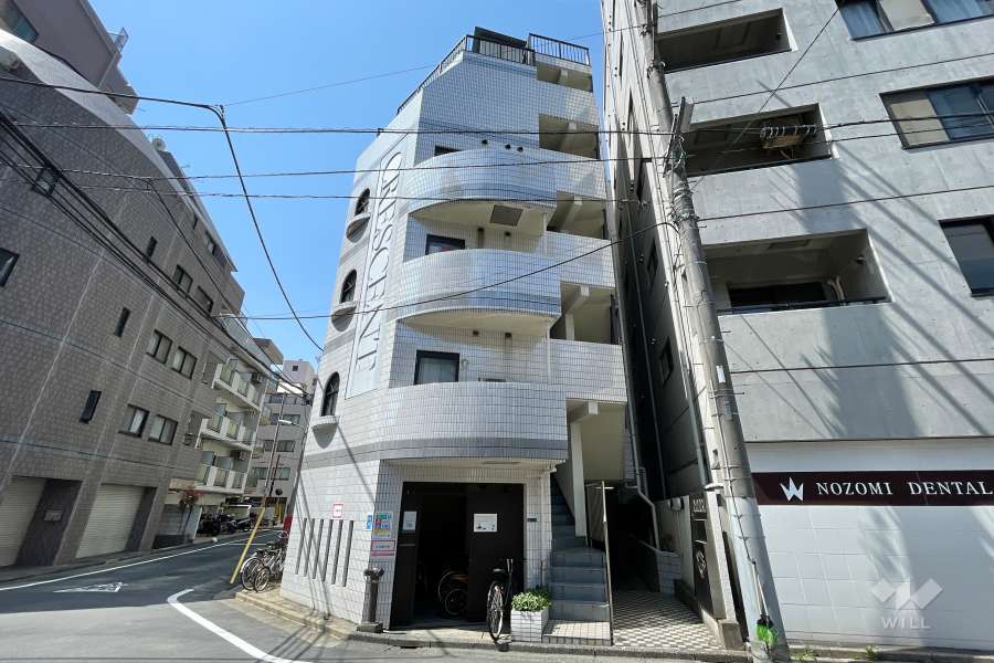 クレッセント大森の外観（東側から）