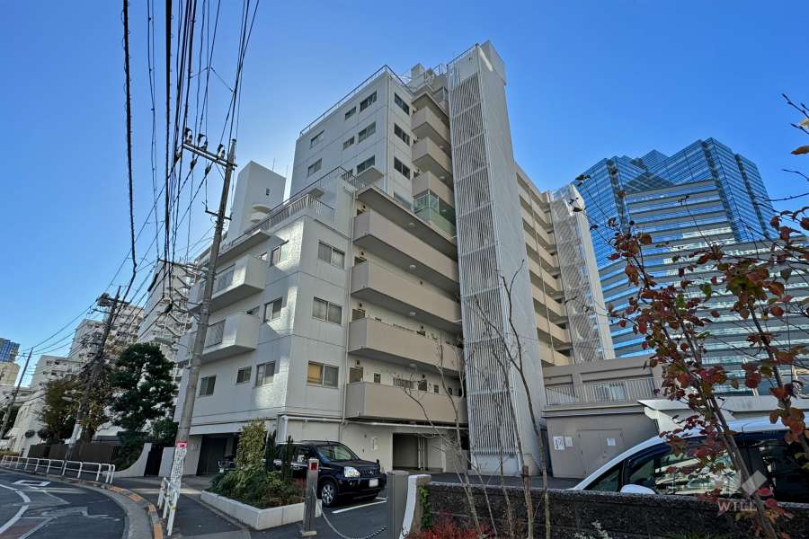 マンション御殿山の外観（北側から）