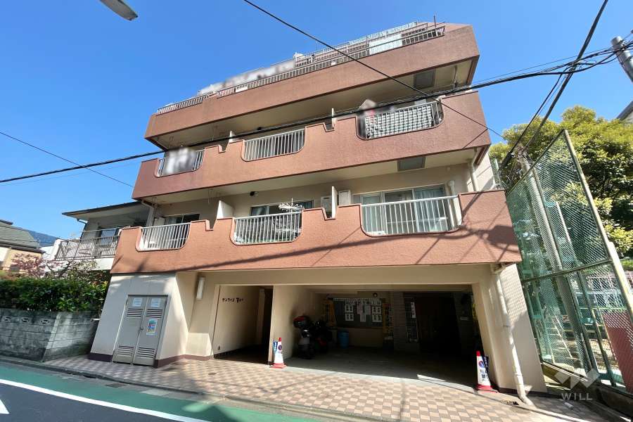 サンライズ南品川の外観（南東側から）