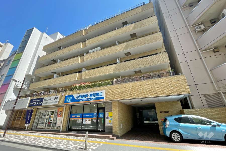 大井町ハウスの外観（南西側から）