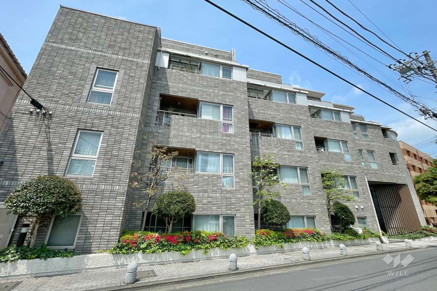 スマータス不動前の外観（南東側から）