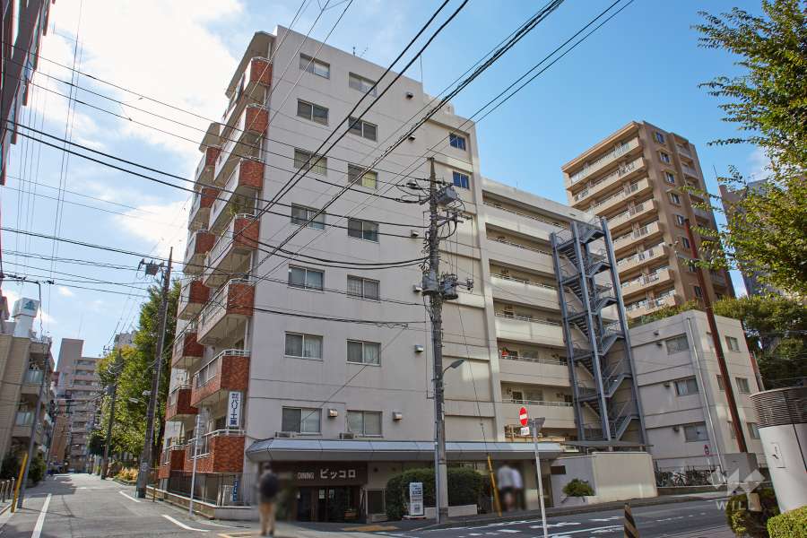トーカンマンション大井町の外観(北東側から）