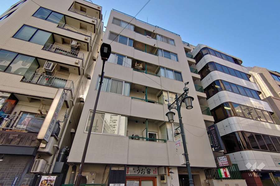 ライオンズマンション東五反田の外観（北東側から）