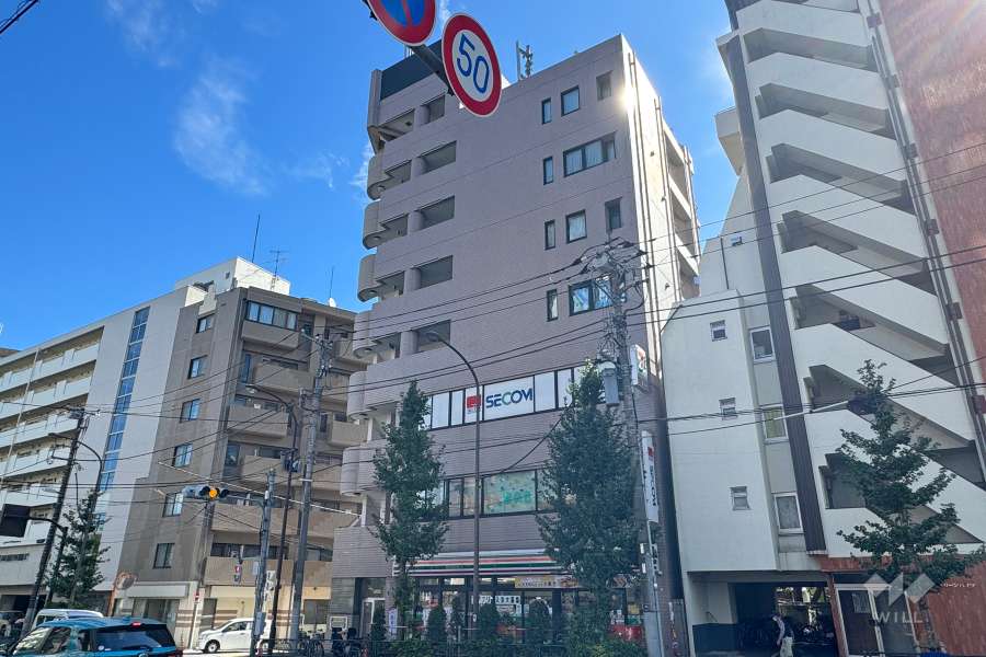 旗の台グリーンハイツの外観（西側から）