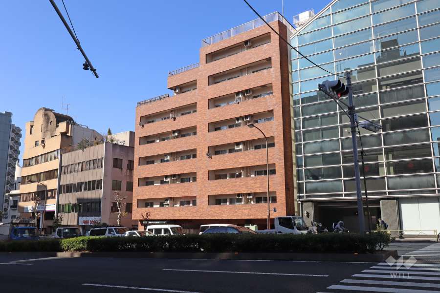 藤和高輪台コープの外観（南東側から）