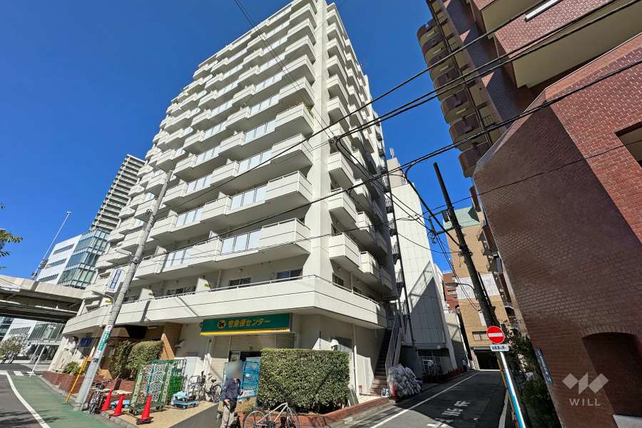 五反田リーラーハイタウンの外観（南東側から）