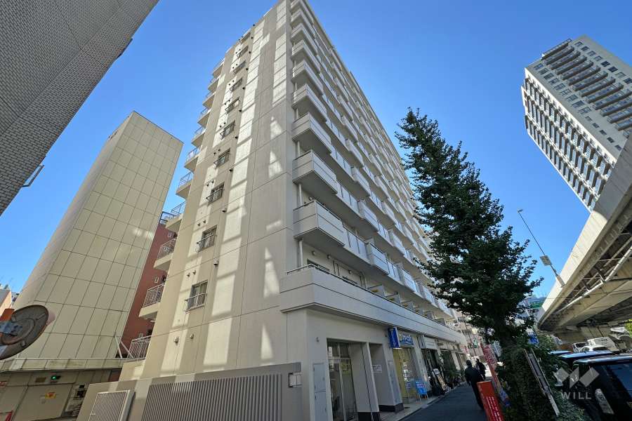 五反田リーラーハイタウンの外観（北西側から）