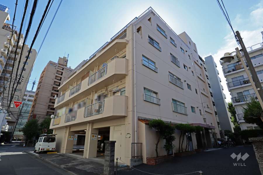 サニーコーポ五反田の外観（北東側から）