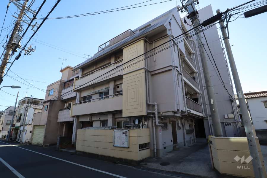 チサンマンション中延の外観(北西側から)