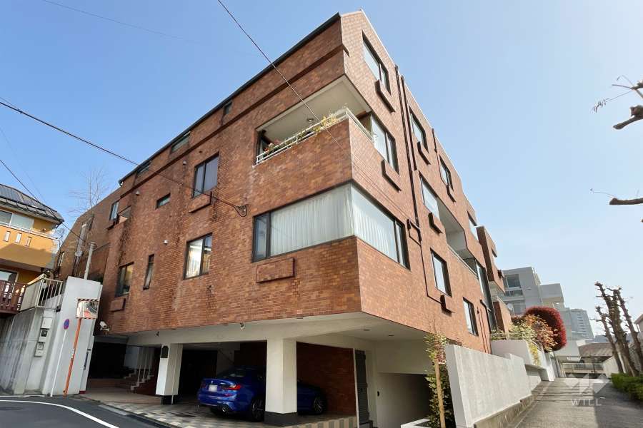 ベルメゾン池田山の外観（南西側から）