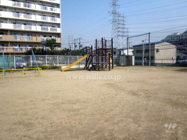 敷地に隣接する公園