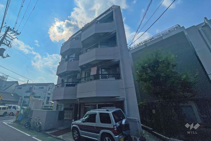 ワールドパレス北品川の外観（北東側から）　