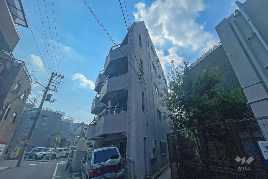 ワールドパレス北品川の外観（北側から）