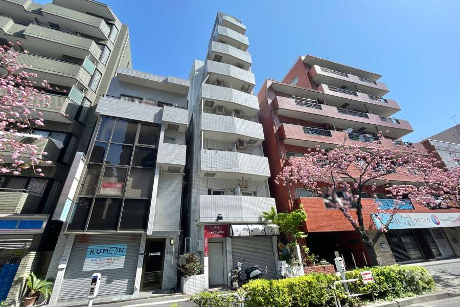 日興パレス大森パート２の外観（南西側から）