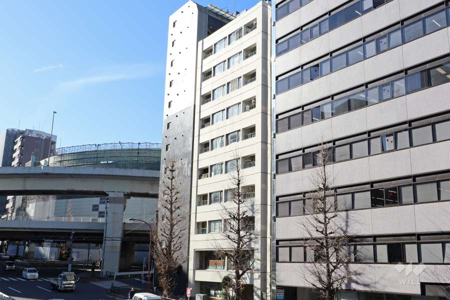 リベルテ西五反田の外観（東側から）