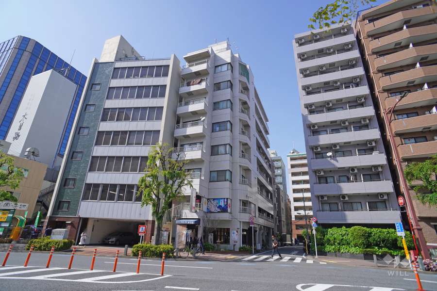 フェニックス大森の外観（南西側から）
