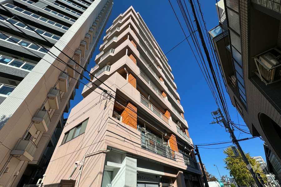 ソレール仙台坂の外観（南東側から）