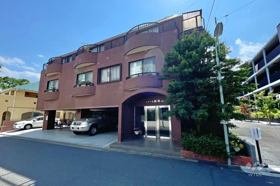 メゾーネ御殿山の外観（北東側から）