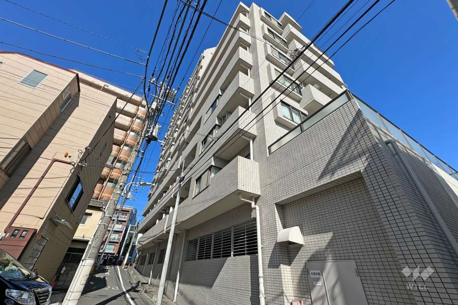 コープ野村旗の台の外観（南西側から）