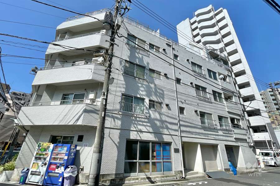 ダイアパレス五反田の外観（東側から）