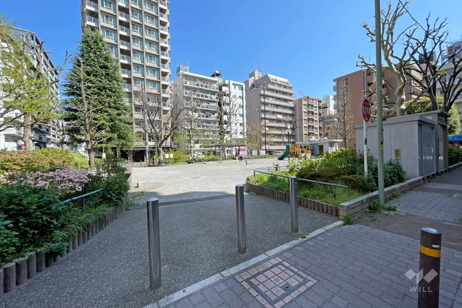 敷地南側にある『大井海岸公園』