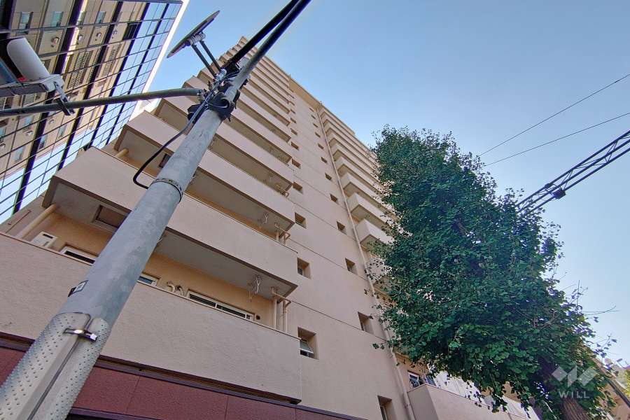 五反田コーポビアネーズの外観（北西側から）