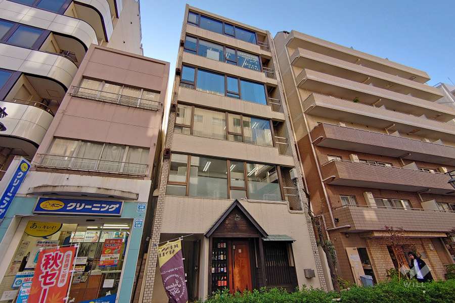 竹田ビルの外観（北東側から）