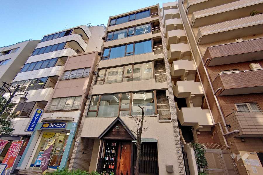 竹田ビルの外観（北西側から）