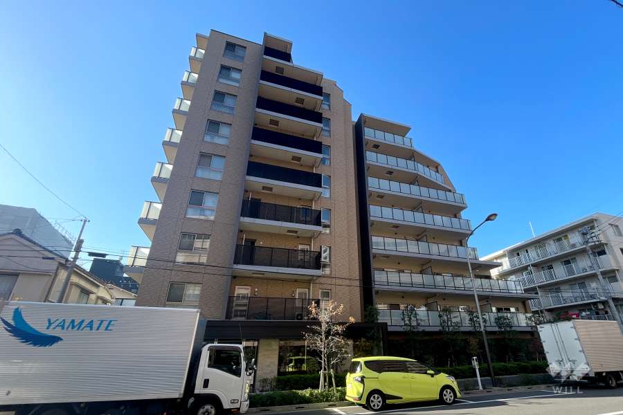 ルフォン南品川の外観（南東側から）