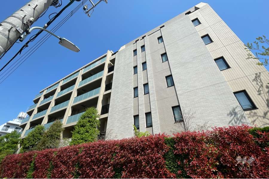 ザパークハウス南大井の外観（南西側から）