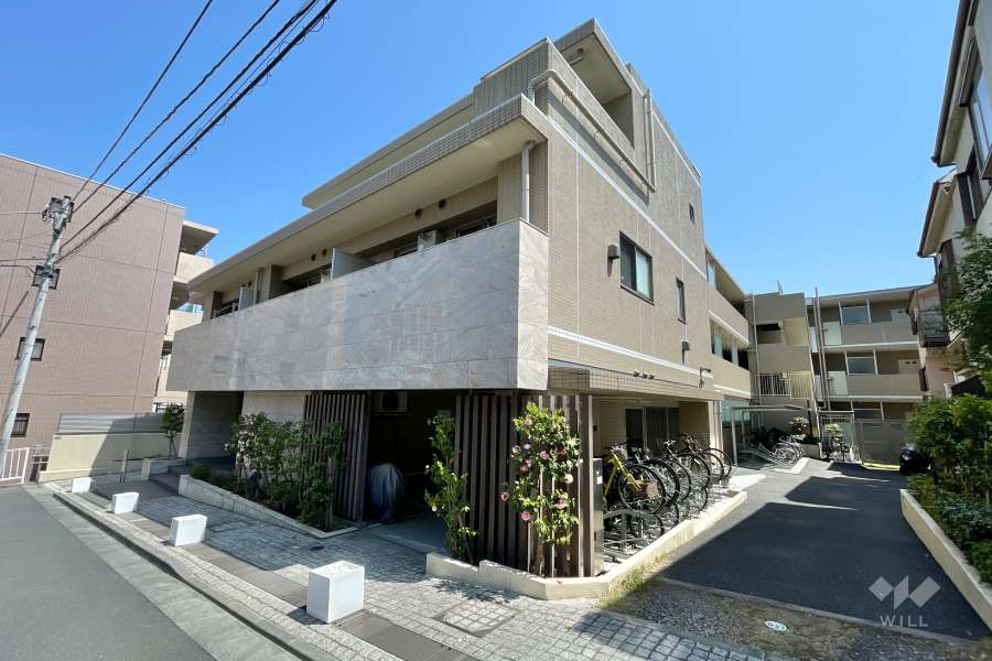 シティインデックス大井町の外観（西側から）