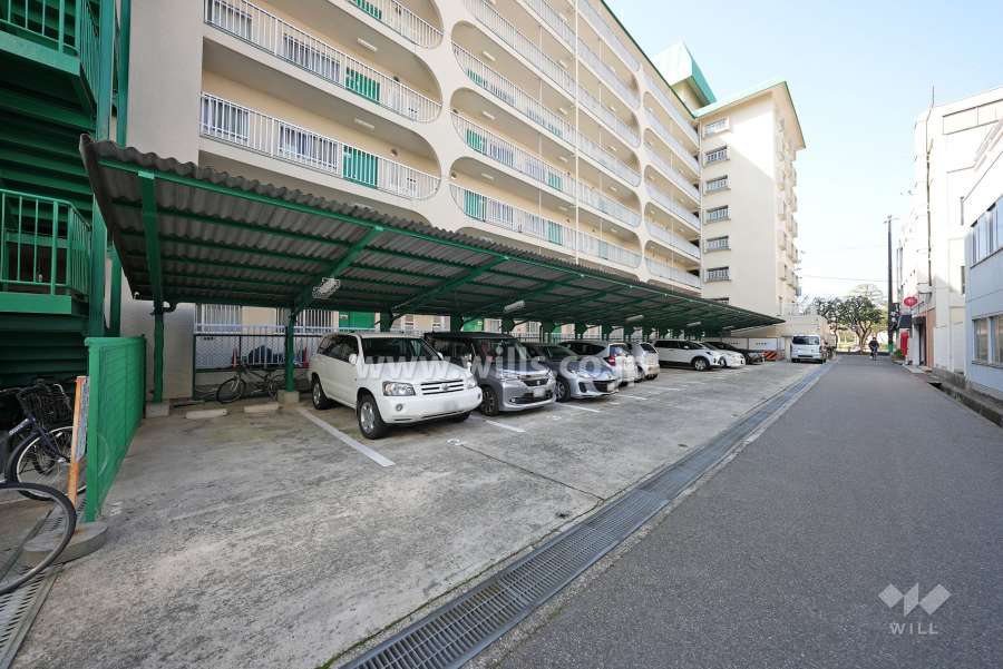 敷地内駐車場（屋外平面式　ルーフ付き）