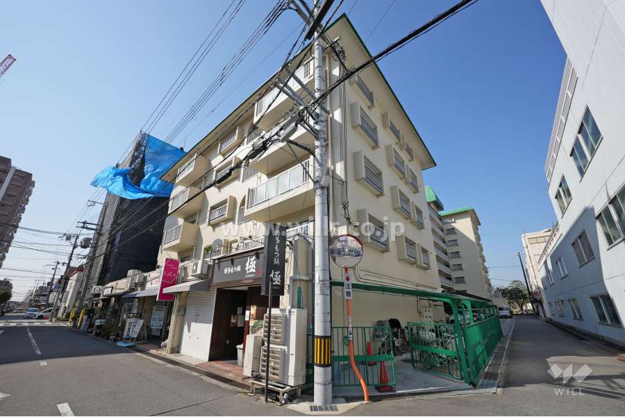 伊丹グリーンハイツ(西台)の外観（北東側から）