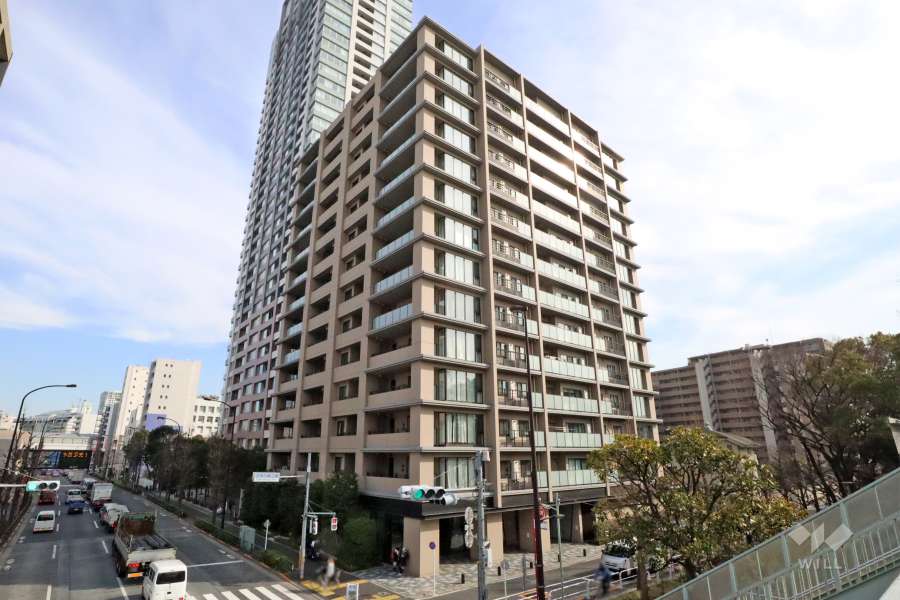 プレミスト北品川の外観(北西側から)