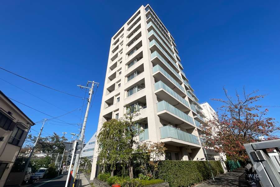 ブランズ東品川の外観（南西側から）