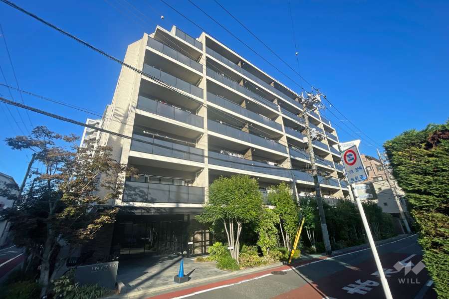 イニシア大井町の外観（南西側から）