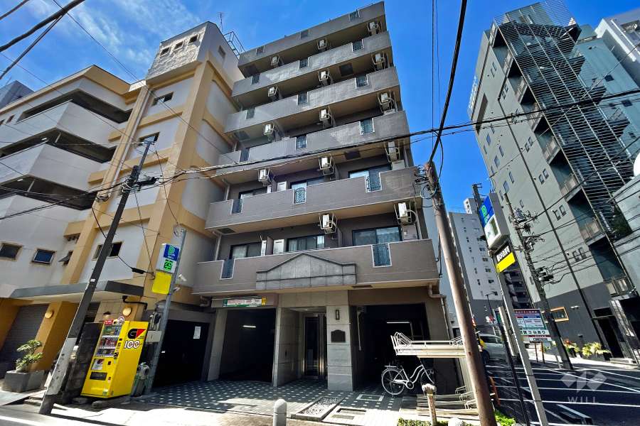 メインステージ不動前の外観（北東側から）