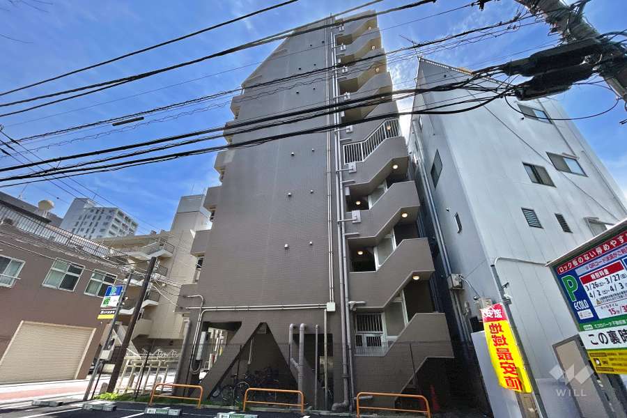 メインステージ不動前の外観（北西側から）