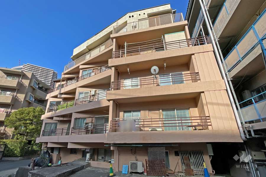 第二大盛マンションの外観（南西側から）