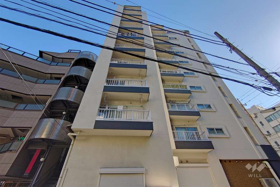 戸越ハイツの外観（南西側から）