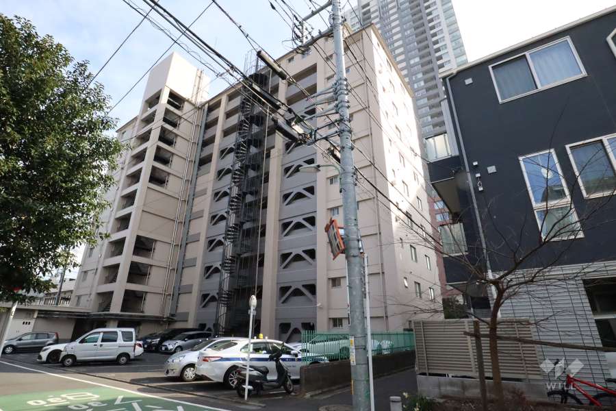 東亜サウスキャッスルの外観（北西側から）