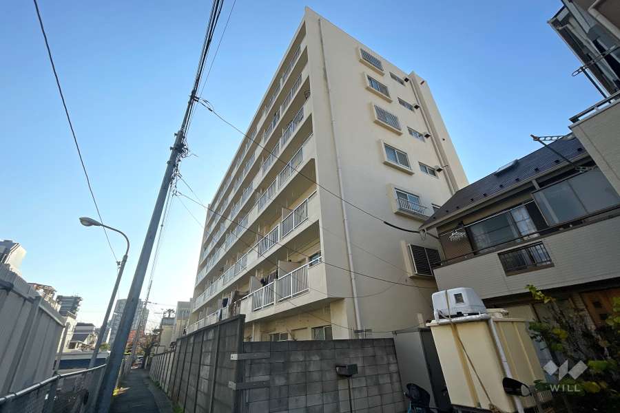 ニュー荏原マンションの外観（北東側から）