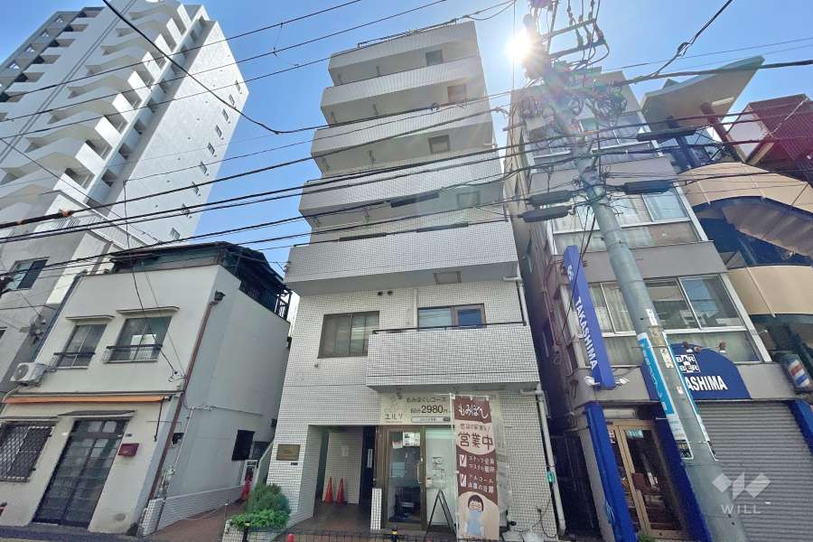 グリーンキャピタル大井ゼームス坂の外観（西側から）