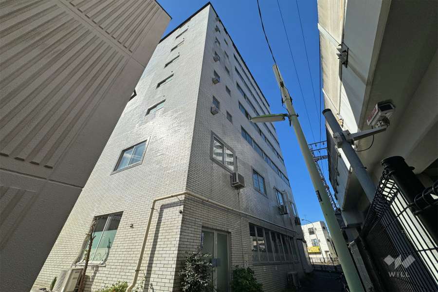 ミツトシ旗の台ハイツの外観（北東側から）
