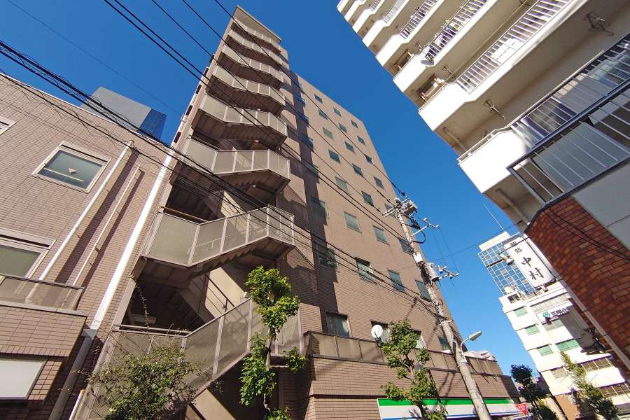 ウィン第２五反田ビルの外観（南側から）