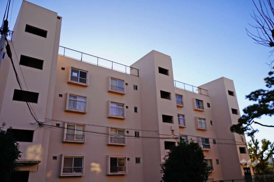 伊藤町住宅２号館の外観（北東側から）