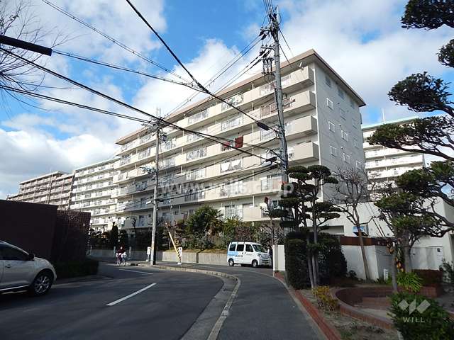 コープ野村第2伊丹D棟の遠景