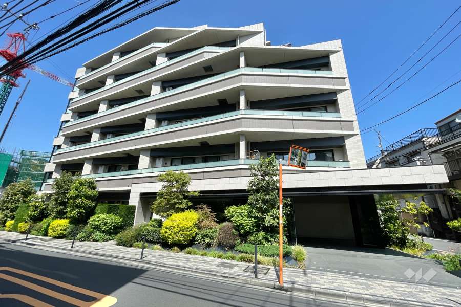 パークホームズ大崎サウスレジデンスの外観（南東側から）