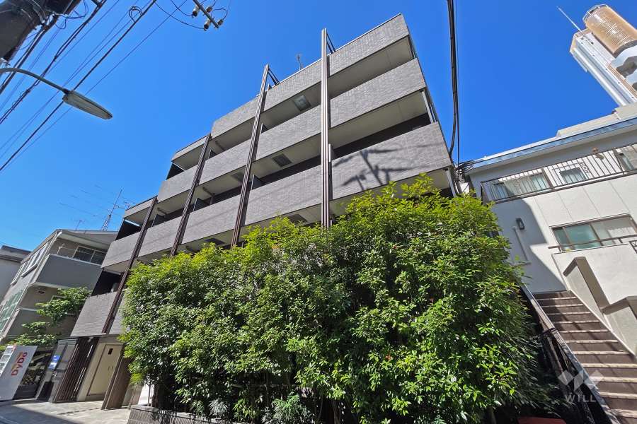 レガリス品川戸越の外観（南西側から）