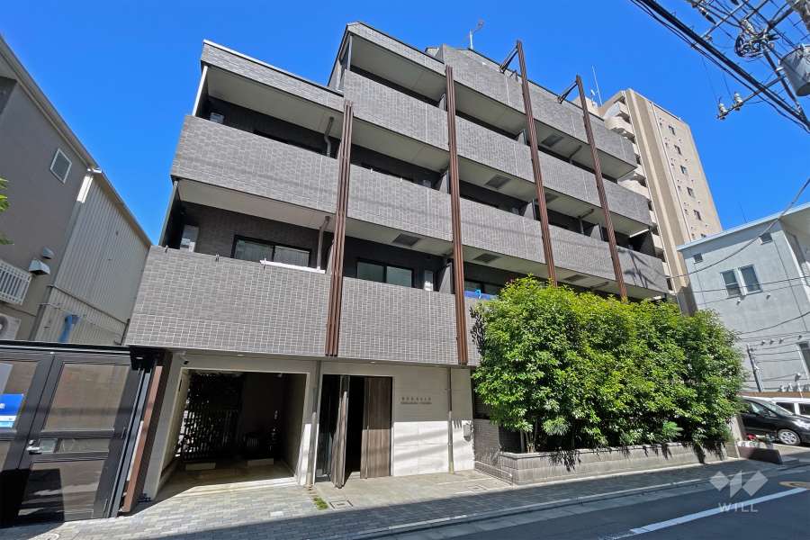 レガリス品川戸越の外観（北西側から）